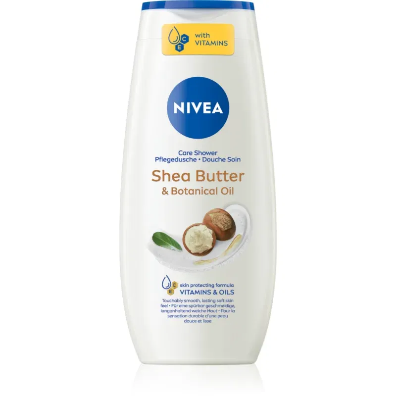 NIVEA Shea Butter & Botanical Oil gel cremos pentru dus 250 ml
