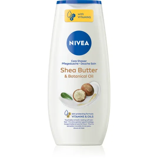 NIVEA Shea Butter & Botanical Oil gel cremos pentru dus 250 ml