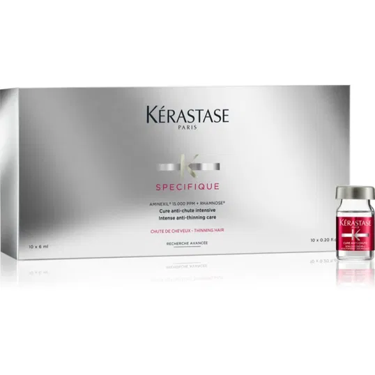 Kérastase Specifique Aminexil Cure Anti-Chute Intensive tratament intensiv impotriva caderii parului 10x6 ml