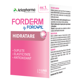 Forderm by Forcapil Hidratare, 60 capsule