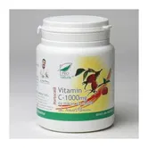 Vitamina C 1000 mg cu macese si acerola - grapefruit - 100cp - Medica