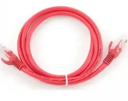 CABLU UTP Patch cord cat.5E&#44; 3m rosu