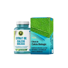 Citrat de Calciu Biologic 60cps - Hypericum