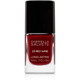 Gabriella Salvete Longlasting Enamel lac de unghii cu rezistenta indelungata lucios culoare 23 Red Wine 11 ml