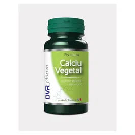 Calciu vegetal 60cps - DVR Pharm