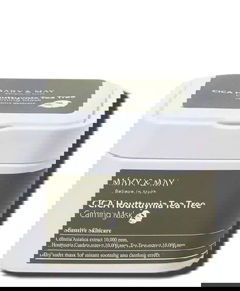 Masca tip servetel Cica Houttuynia Tea Tree, 30 bucati, Mary and May