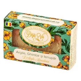 Sapun Natural cu Argila, GHIMBIR si Ienupar - Argila Miraculoasa -