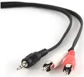 Cablu Audio Gembrid 1 x Jack 3.5mm - 2 x RCA, 5m