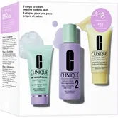 Clinique 3 Steps Skin Care Kit Skin Type 2 set cadou perfecta pentru curatare