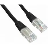 Cablu UTP Patch cord Gembird cat. 5E, 3m (Negru)