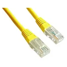 Cablu UTP Gembird PP12-1.5M/Y, Patchcord, CAT.5e, 1.5m (Galben)