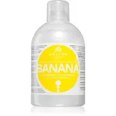 Kallos KJMN Professional Banana sampon fortifiant cu complex de multivitamine 1000 ml