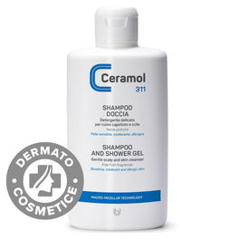 Sampon si gel de dus pentru piele si scalp sensibil 311, 200ml, Ceramol