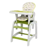 Scaun de masa copii JUJU Eat&Play JU3002-Green-Island (Verde)