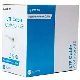 Cablu UTP Spacer RCAT5ECCA, CAT.5e, Rola, 305m