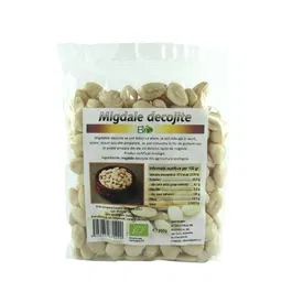 Migdale decojite crude albe, RAW, eco-bio, 250g - Deco Italia