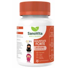 Jeleuri cu vitamine pentru copii Imunitate Forte, 30buc - Sanovita