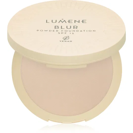 Lumene Blur 2 in 1 pudra si makeup SPF 15 culoare No. 1 10 g