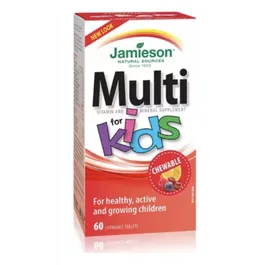 Multi vitamina cu fier pentru Copii, 60cpr - Jamieson