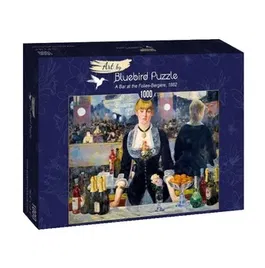 Puzzle Bluebird - Edouard Manet: A Bar at the Folies-Bergere, 1882, 1000 piese