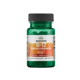 Vitamin B12 Methylcobalamin 2500 mcg, 60 tablete - Swanson