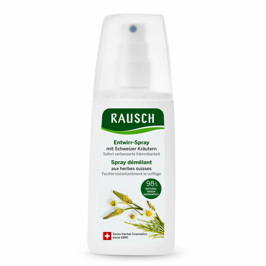 Spray pentru descurcarea parului cu ierburi elvetiene, 100ml, Rausch
