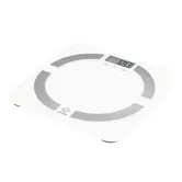 Cantar corporal Daga BL 1500, Bluetooth 4.0, 150 kg, Precizie 100 g, Design slim (Alb/Gri)