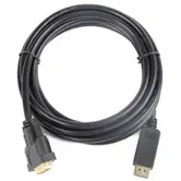Cablu Monitor Gembird CC-DPM-DVIM-3M, DisplayPort (tata) - DVI (tata), 3 m (Negru)