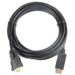 Cablu Monitor Gembird CC-DPM-DVIM-3M, DisplayPort (tata) - DVI (tata), 3 m (Negru)