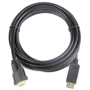 Cablu Monitor Gembird CC-DPM-DVIM-3M, DisplayPort (tata) - DVI (tata), 3 m (Negru)