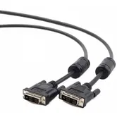 Cablu Monitor Gembird CC-DVI-BK-6, DVI - DVI, Single link, 1.8 m (Negru)
