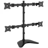 Suport birou 4 monitoare SBOX LCD-F048, 13" - 27", 8 Kg/monitor (Negru)