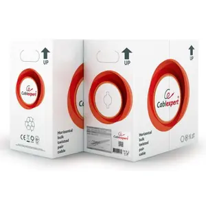 Cablu UTP Gembird UPC-6004SE-SO, CAT.6, 305 m (Gri)