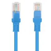 Cablu UTP Lanberg PCU6-10CC-1500-B, Patchcord, CAT.6, 15 m (Albastru)