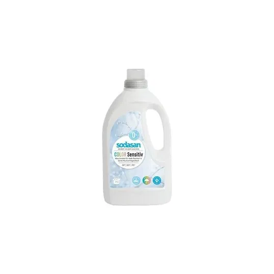Detergent bio lichid rufe albe si color sensitiv hipoalergen 1,5l