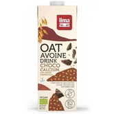 Lapte de ovaz cu ciocolata si calciu bio 1l - Lima