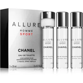 Chanel Allure Homme Sport Eau de Toilette pentru bărbați 3x20 ml