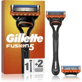 Gillette Fusion5 aparat de ras + capete de schimb 2 buc
