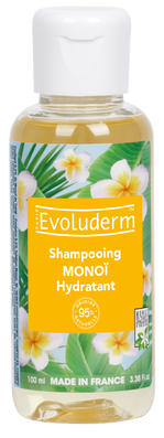 Sampon hidratant Monoï à la Folie, 100ml, Evoluderm
