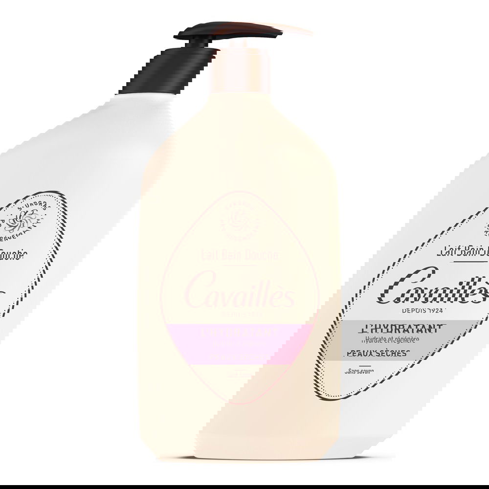 Lapte de baie si dus hidratant, 1l, Cavailles