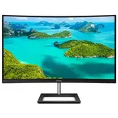 Monitor VA LED Philips 31.5" 322E1C/00, Full HD (1920 x 1080), VGA, HDMI, DisplayPort, Ecran curbat, 75 Hz (Negru)