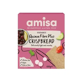 Crispbread (painici) cu quinoa Fibre Plus fara gluten eco-bio 100g -