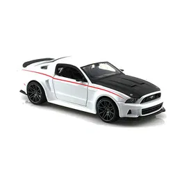Masinuta Maisto Ford Mustang Street Racer 2014, 1:24, Alb