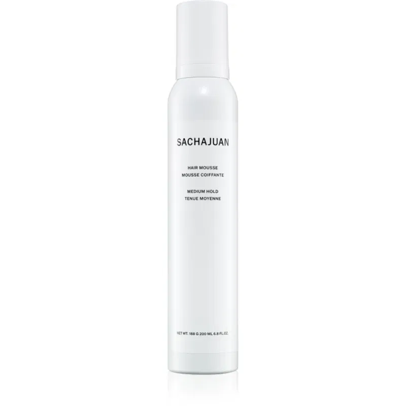 Sachajuan Hair Mousse spuma modelatoare fixare medie 200 ml