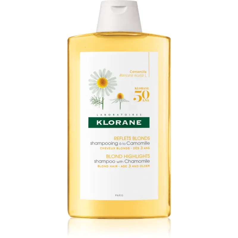 Klorane Chamomile șampon pentru par blond 400 ml