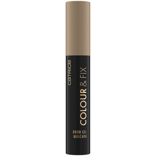 Mascara pentru sprancene Colour & Fix Brow Gel Mascara 020 - Medium Brown, 5ml, Catrice