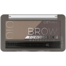 Set pudra pentru sprancene rezistent la apa Brow Powder 010 - Ash Blond, 4g, Catrice