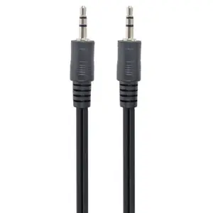 Cablu Audio Gembird CCA-404-2M, Jack 3.5 mm - Jack 3.5 mm, 2 m (Negru)