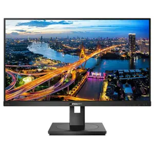 Monitor IPS LED Philips 23.8" 245B1/00, QHD (2560 x 1440), DVI, HDMI, DisplayPort, Pivot, Boxe, 75 Hz, 4 ms (Negru)