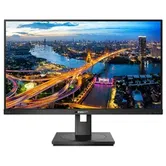 Monitor IPS LED Philips 23.8" 245B1/00, QHD (2560 x 1440), DVI, HDMI, DisplayPort, Pivot, Boxe, 75 Hz, 4 ms (Negru)
